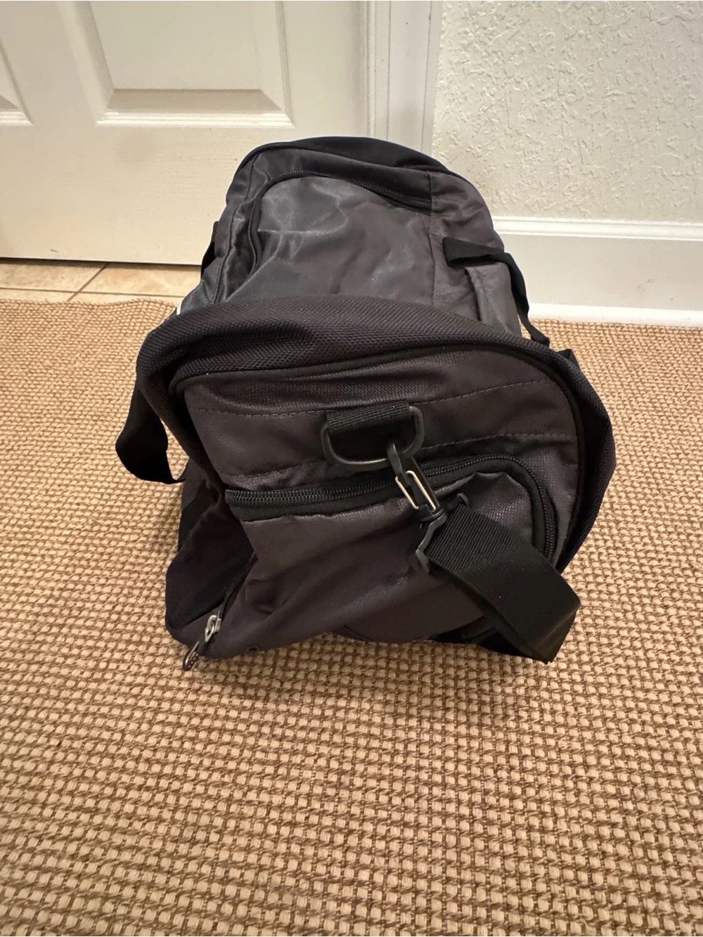 Vintage Nike Guinness Blonde Gray Duffel Bag - Travel Gym Bag